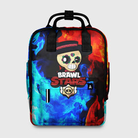 Женский рюкзак 3D с принтом Brawl Stars Poko в городе Новоалтайск, 100% полиэстер | лямки с регулируемой длиной, сверху ручки, чтобы рюкзак нести как сумку. Основное отделение закрывается на молнию, как и внешний карман. Внутри два дополнительных кармана, один из которых закрывается на молнию. По бокам два дополнительных кармашка, куда поместится маленькая бутылочка
 | bibi | brawl stars | brock | bull | crow | dinomike | el primo | leon | mobile game | nita | poko | ricochet | stars | tara | бравл старс | ворон | леон | мобильные игры