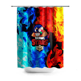 Штора 3D для ванной Brawl Stars El Primo: в городе Новоалтайск, 100% полиэстер | плотность материала — 100 г/м2. Стандартный размер — 146 см х 180 см. По верхнему краю — пластиковые люверсы для креплений. В комплекте 10 пластиковых колец | bibi | brawl stars | brock | bull | crow | dinomike | el primo | leon | mobile game | nita | poko | ricochet | stars | tara | бравл старс | ворон | леон | мобильные игры