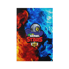 Обложка для паспорта матовая кожа с принтом Brawl Stars Ricochet в городе Новоалтайск, натуральная матовая кожа | размер 19,3 х 13,7 см; прозрачные пластиковые крепления | bibi | brawl stars | brock | bull | crow | dinomike | el primo | leon | mobile game | nita | poko | ricochet | stars | tara | бравл старс | ворон | леон | мобильные игры