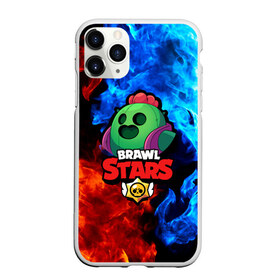 Чехол для iPhone 11 Pro матовый с принтом Brawl Stars Spike в городе Новоалтайск, Силикон |  | bibi | brawl stars | brock | bull | crow | dinomike | el primo | leon | mobile game | nita | poko | ricochet | stars | tara | бравл старс | ворон | леон | мобильные игры
