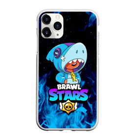 Чехол для iPhone 11 Pro матовый BRAWL STARS LEON SHARK: в городе Новоалтайск, Силикон | | brawl stars | crow | leon | leon shark | sally leon | shark | stars | акула | берли | ворон | леон | леон акула | спайк | эль примо