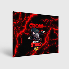 Холст прямоугольный с принтом  BRAWL STARS CROW | БРАВЛ СТАРС ЛЕОН в городе Новоалтайск, 100% ПВХ |  | brawl stars | crow | leon | leon shark | sally leon | shark | stars | акула | берли | ворон | леон | леон акула | спайк | эль примо