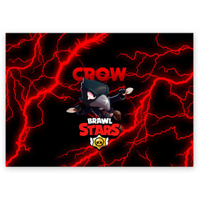Поздравительная открытка с принтом  BRAWL STARS CROW | БРАВЛ СТАРС ЛЕОН в городе Новоалтайск, 100% бумага | плотность бумаги 280 г/м2, матовая, на обратной стороне линовка и место для марки
 | Тематика изображения на принте: brawl stars | crow | leon | leon shark | sally leon | shark | stars | акула | берли | ворон | леон | леон акула | спайк | эль примо