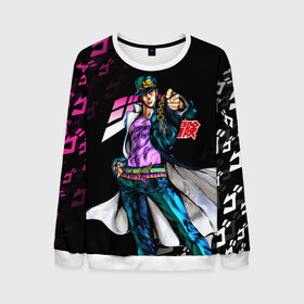 Мужской свитшот 3D с принтом JOJO`S BIZARRE ADVENTURE в городе Новоалтайск, 100% полиэстер с мягким внутренним слоем | круглый вырез горловины, мягкая резинка на манжетах и поясе, свободная посадка по фигуре | adventure | jojo | jojo s bizarre | jojo’s bizarre adventure | killer queen | аниме | джоджо | манга | невероятные приключения джоджо
