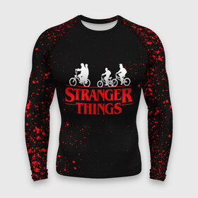 Мужской рашгард 3D с принтом STRANGER THINGS в городе Новоалтайск,  |  | 11 | stranger things | одди | одиннадцатая | очень странные дела | сериалы
