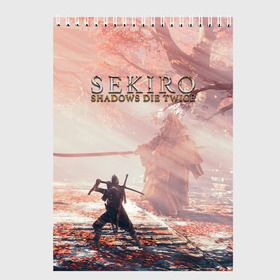 Скетчбук с принтом Sekiro - Boss Fight в городе Новоалтайск, 100% бумага
 | 48 листов, плотность листов — 100 г/м2, плотность картонной обложки — 250 г/м2. Листы скреплены сверху удобной пружинной спиралью | Тематика изображения на принте: boss | game | japan | knight | samurai | sekiro | three | босс | дерево | игра | катана | рыцарь | секиро | япония