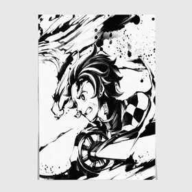 Постер с принтом KIMETSU NO YAIBA в городе Новоалтайск, 100% бумага
 | бумага, плотность 150 мг. Матовая, но за счет высокого коэффициента гладкости имеет небольшой блеск и дает на свету блики, но в отличии от глянцевой бумаги не покрыта лаком | demon slayer | demon slayer: kimetsu no yaiba | kimetsu | kimetsu no yaiba | nezuko | slayer | tanjiro | клинок рассекающий демонов | незуко | танджиро | шинобу кочо