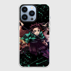 Чехол для iPhone 13 Pro с принтом Персонажи Demon Slayer в городе Новоалтайск,  |  | Тематика изображения на принте: demon slayer | kimetsu no yaiba | nezuko | shinobu | slayer | tanjiro | zenitsu | гию томиока | зенитсу | зенитцу | иноске хашибира | клинок рассекающий демонов | незуко | танджиро | шинобу кочо