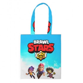 Сумка 3D повседневная с принтом brawl stars в городе Новоалтайск, 100% полиэстер | Плотность: 200 г/м2; Размер: 34×35 см; Высота лямок: 30 см | brawl stars | детские | игры | экшен