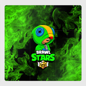 Магнитный плакат 3Х3 с принтом BRAWL STARS LEON | ЛЕОН в городе Новоалтайск, Полимерный материал с магнитным слоем | 9 деталей размером 9*9 см | brawl stars | crow | leon | leon shark | sally leon | shark | stars | акула | берли | ворон | леон | леон акула | спайк | эль примо