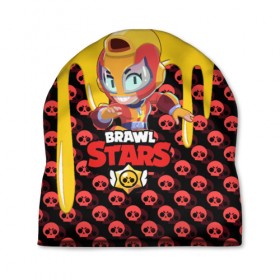 Шапка 3D с принтом BRAWL STARS MAX. в городе Новоалтайск, 100% полиэстер | универсальный размер, печать по всей поверхности изделия | bib | brawl stars | bull | colt | crow | leon | leon shark | max | moba | sally leon | shark | акула | берли | биби | бравл старс | ворон | жанр | игра | кольт | леон | леон акула | макс | нита | спайк | шелли