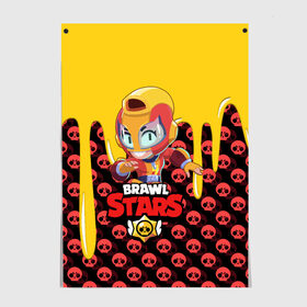 Постер с принтом BRAWL STARS MAX. в городе Новоалтайск, 100% бумага
 | бумага, плотность 150 мг. Матовая, но за счет высокого коэффициента гладкости имеет небольшой блеск и дает на свету блики, но в отличии от глянцевой бумаги не покрыта лаком | bib | brawl stars | bull | colt | crow | leon | leon shark | max | moba | sally leon | shark | акула | берли | биби | бравл старс | ворон | жанр | игра | кольт | леон | леон акула | макс | нита | спайк | шелли