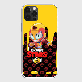 Чехол для iPhone 12 Pro Max с принтом BRAWL STARS MAX в городе Новоалтайск, Силикон |  | Тематика изображения на принте: bib | brawl stars | bull | colt | crow | leon | leon shark | max | moba | sally leon | shark | акула | берли | биби | бравл старс | ворон | жанр | игра | кольт | леон | леон акула | макс | нита | спайк | шелли