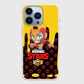 Чехол для iPhone 13 Pro с принтом BRAWL STARS MAX. в городе Новоалтайск,  |  | Тематика изображения на принте: bib | brawl stars | bull | colt | crow | leon | leon shark | max | moba | sally leon | shark | акула | берли | биби | бравл старс | ворон | жанр | игра | кольт | леон | леон акула | макс | нита | спайк | шелли