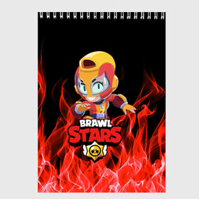 Скетчбук с принтом BRAWL STARS MAX в городе Новоалтайск, 100% бумага
 | 48 листов, плотность листов — 100 г/м2, плотность картонной обложки — 250 г/м2. Листы скреплены сверху удобной пружинной спиралью | bib | brawl stars | bull | colt | crow | leon | leon shark | max | moba | sally leon | shark | акула | берли | биби | бравл старс | ворон | жанр | игра | кольт | леон | леон акула | макс | нита | спайк | шелли