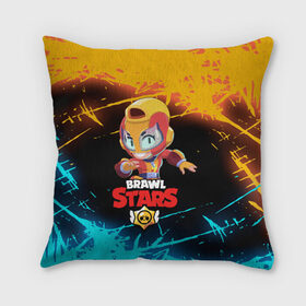 Подушка 3D с принтом BRAWL STARS MAX. в городе Новоалтайск, наволочка – 100% полиэстер, наполнитель – холлофайбер (легкий наполнитель, не вызывает аллергию). | состоит из подушки и наволочки. Наволочка на молнии, легко снимается для стирки | bib | brawl stars | bull | colt | crow | leon | leon shark | max | moba | sally leon | shark | акула | берли | биби | бравл старс | ворон | жанр | игра | кольт | леон | леон акула | макс | нита | спайк | шелли