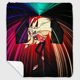 Плед с рукавами с принтом Hazbin Hotel - Отель Хазбин в городе Новоалтайск, 100% полиэстер | Закругленные углы, все края обработаны. Ткань не мнется и не растягивается. Размер 170*145 | hazbin | hotel | отель | хазбин