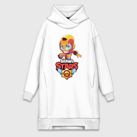 Платье-худи хлопок с принтом BRAWL STARS MAX. в городе Новоалтайск,  |  | bib | brawl stars | bull | colt | crow | leon | leon shark | max | moba | sally leon | shark | акула | берли | биби | бравл старс | ворон | жанр | игра | кольт | леон | леон акула | макс | нита | спайк | шелли