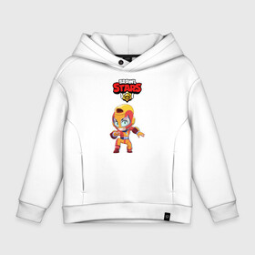 Детское худи Oversize хлопок с принтом BRAWL STARS MAX. в городе Новоалтайск, френч-терри — 70% хлопок, 30% полиэстер. Мягкий теплый начес внутри —100% хлопок | боковые карманы, эластичные манжеты и нижняя кромка, капюшон на магнитной кнопке | bib | brawl stars | bull | colt | crow | leon | leon shark | max | moba | sally leon | shark | акула | берли | биби | бравл старс | ворон | жанр | игра | кольт | леон | леон акула | макс | нита | спайк | шелли
