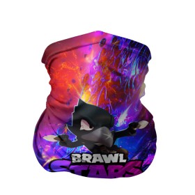 Бандана-труба 3D с принтом BRAWL STARS CROW в городе Новоалтайск, 100% полиэстер, ткань с особыми свойствами — Activecool | плотность 150‒180 г/м2; хорошо тянется, но сохраняет форму | bibi | brawl stars | brock | bull | crow | dinomike | el primo | leon | mobile game | nita | poko | ricochet | stars | tara | бравл старс | ворон | леон | мобильные игры