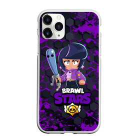 Чехол для iPhone 11 Pro Max матовый с принтом BRAWL STARS BIBI в городе Новоалтайск, Силикон |  | bib | brawl stars | bull | colt | crow | leon | leon shark | max | moba | sally leon | shark | акула | берли | биби | бравл старс | ворон | жанр | игра | кольт | леон | леон акула | макс | нита | спайк | шелли