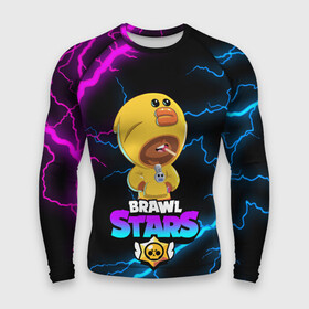 Мужской рашгард 3D с принтом BRAWL STARS SALLY LEON в городе Новоалтайск,  |  | brawl stars | crow | leon | leon shark | sally leon | shark | stars | акула | берли | ворон | леон | леон акула | спайк | эль примо