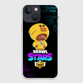 Чехол для iPhone 13 mini с принтом BRAWL STARS SALLY LEON в городе Новоалтайск,  |  | brawl stars | crow | leon | leon shark | sally leon | shark | stars | акула | берли | ворон | леон | леон акула | спайк | эль примо