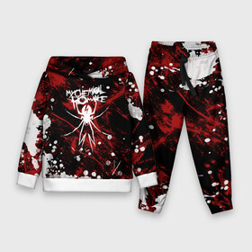Детский костюм 3D (с толстовкой) с принтом My Chemical Romance в городе Новоалтайск,  |  | mcr | my chemical romance | альтернативный | группа | джерард уэй | май кемикал романс | мкр | мой химический роман | мхр | мцр | панк | поп | поппанк | рок | рэй торо