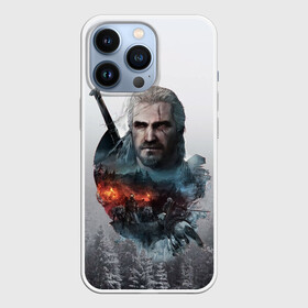 Чехол для iPhone 13 Pro с принтом Геральт из Ривии (Ведьмак) в городе Новоалтайск,  |  | Тематика изображения на принте: witcher | ведьма | ведьмак | геральт | геральт из ривии | дикая охота | йен | йеннифер | йэн | кровь и вино | трис | трисс