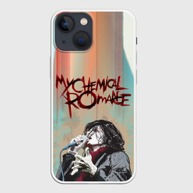 Чехол для iPhone 13 mini с принтом Джерард Уэйн в городе Новоалтайск,  |  | Тематика изображения на принте: 2007 | chemical | emo | mcr | rock | romance | вокалист | группа | джерард | рок | уэйн | эмо
