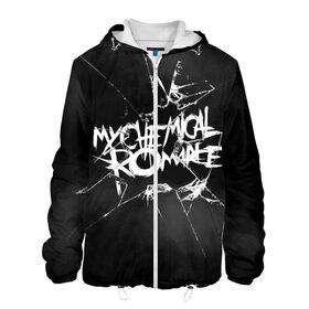 Мужская куртка 3D с принтом MY CHEMICAL ROMANCE. в городе Новоалтайск, ткань верха — 100% полиэстер, подклад — флис | прямой крой, подол и капюшон оформлены резинкой с фиксаторами, два кармана без застежек по бокам, один большой потайной карман на груди. Карман на груди застегивается на липучку | music | my chemical romance | rock | боб брайар | джеймс дьюис | джерард уэи | май чемикал романс | майки уэи | музыка | рок | рэй торо | фрэнк айеро