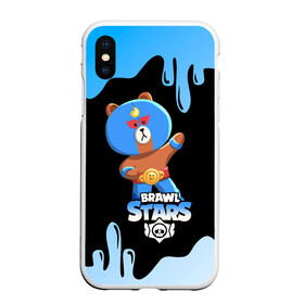 Чехол для iPhone XS Max матовый с принтом BRAWL STARS EL BROWN в городе Новоалтайск, Силикон | Область печати: задняя сторона чехла, без боковых панелей | Тематика изображения на принте: bib | brawl stars | colt | crow | el brown | leon | leon shark | max | moba | sally leon | shark | акула | берли | биби | бравл старс | браун | ворон | жанр | игра | кольт | леон | леон акула | макс | нита | шелли