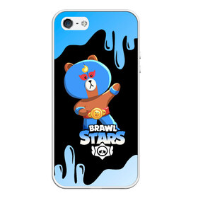 Чехол для iPhone 5/5S матовый с принтом BRAWL STARS EL BROWN в городе Новоалтайск, Силикон | Область печати: задняя сторона чехла, без боковых панелей | bib | brawl stars | colt | crow | el brown | leon | leon shark | max | moba | sally leon | shark | акула | берли | биби | бравл старс | браун | ворон | жанр | игра | кольт | леон | леон акула | макс | нита | шелли