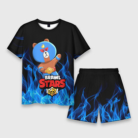 Мужской костюм с шортами 3D с принтом BRAWL STARS EL BROWN. в городе Новоалтайск,  |  | bib | brawl stars | colt | crow | el brown | leon | leon shark | max | moba | sally leon | shark | акула | берли | биби | бравл старс | браун | ворон | жанр | игра | кольт | леон | леон акула | макс | нита | шелли