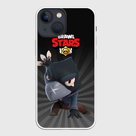 Чехол для iPhone 13 mini с принтом Brawl Stars Crow в городе Новоалтайск,  |  | brawl stars | bull | colt | crow | leon | leon shark | shark | stars | акула | берли | ворон | динамайк | кольт | леон | леон акула | нита | спайк | шелли | эль примо