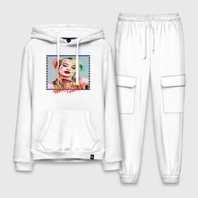Мужской костюм хлопок с толстовкой с принтом Harley Quinn XX в городе Новоалтайск,  |  | birds of prey | harley quinn | марго робби | потрясающая история харли квин | харли квин | хищные птицы
