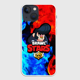 Чехол для iPhone 13 mini с принтом BRAWL STARS BULL в городе Новоалтайск,  |  | bibi | brawl stars | brock | bull | crow | dinomike | el primo | leon | mobile game | nita | poko | ricochet | stars | tara | бравл старс | ворон | леон | мобильные игры
