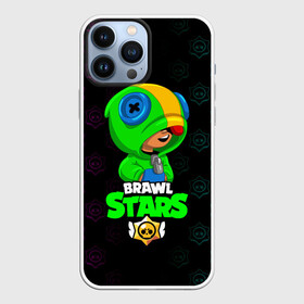 Чехол для iPhone 13 Pro Max с принтом BRAWL STARS LEON. в городе Новоалтайск,  |  | Тематика изображения на принте: bib | brawl stars | colt | crow | el brown | leon | leon shark | max | moba | sally leon | shark | акула | берли | биби | бравл старс | браун | ворон | жанр | игра | кольт | леон | леон акула | макс | нита | шелли