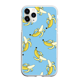 Чехол для iPhone 11 Pro матовый с принтом Banana art в городе Новоалтайск, Силикон |  | Тематика изображения на принте: banana | pop art | банан | бананы | поп арт