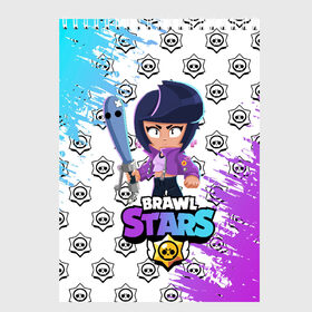 Скетчбук с принтом BRAWL STARS BIBI в городе Новоалтайск, 100% бумага
 | 48 листов, плотность листов — 100 г/м2, плотность картонной обложки — 250 г/м2. Листы скреплены сверху удобной пружинной спиралью | bib | brawl stars | colt | crow | el brown | leon | leon shark | max | moba | sally leon | shark | акула | берли | биби | бравл старс | браун | ворон | жанр | игра | кольт | леон | леон акула | макс | нита | шелли