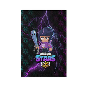 Обложка для паспорта матовая кожа с принтом BRAWL STARS BIBI. в городе Новоалтайск, натуральная матовая кожа | размер 19,3 х 13,7 см; прозрачные пластиковые крепления | bib | brawl stars | colt | crow | el brown | leon | leon shark | max | moba | sally leon | shark | акула | берли | биби | бравл старс | браун | ворон | жанр | игра | кольт | леон | леон акула | макс | нита | шелли