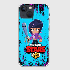 Чехол для iPhone 13 mini с принтом BRAWL STARS BIBI. в городе Новоалтайск,  |  | bib | brawl stars | colt | crow | el brown | leon | leon shark | max | moba | sally leon | shark | акула | берли | биби | бравл старс | браун | ворон | жанр | игра | кольт | леон | леон акула | макс | нита | шелли