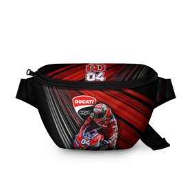 Поясная сумка 3D с принтом Andrea Dovizioso в городе Новоалтайск, 100% полиэстер | плотная ткань, ремень с регулируемой длиной, внутри несколько карманов для мелочей, основное отделение и карман с обратной стороны сумки застегиваются на молнию | andrea dovizioso | bike | bikes | desmodovi | dovi | ducati | ducati motogp | moto | moto gp | motogp | motoracing | андреа довициозо | байкер | мото | мото гп | мотогонки | мотогп | мотоцикл | мотоциклист | мотоциклы
