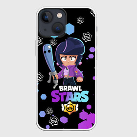 Чехол для iPhone 13 mini с принтом BRAWL STARS BIBI. в городе Новоалтайск,  |  | bib | brawl stars | colt | crow | el brown | leon | leon shark | max | moba | sally leon | shark | акула | берли | биби | бравл старс | браун | ворон | жанр | игра | кольт | леон | леон акула | макс | нита | шелли