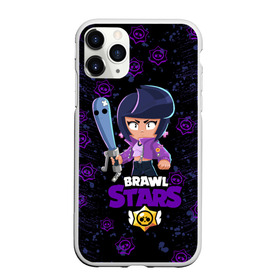 Чехол для iPhone 11 Pro матовый с принтом BRAWL STARS BIBI в городе Новоалтайск, Силикон |  | bib | brawl stars | colt | crow | el brown | leon | leon shark | max | moba | sally leon | shark | акула | берли | биби | бравл старс | браун | ворон | жанр | игра | кольт | леон | леон акула | макс | нита | шелли