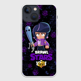 Чехол для iPhone 13 mini с принтом BRAWL STARS BIBI. в городе Новоалтайск,  |  | bib | brawl stars | colt | crow | el brown | leon | leon shark | max | moba | sally leon | shark | акула | берли | биби | бравл старс | браун | ворон | жанр | игра | кольт | леон | леон акула | макс | нита | шелли