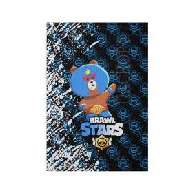 Обложка для паспорта матовая кожа с принтом BRAWL STARS EL BROWN. в городе Новоалтайск, натуральная матовая кожа | размер 19,3 х 13,7 см; прозрачные пластиковые крепления | bib | brawl stars | colt | crow | el brown | leon | leon shark | max | moba | sally leon | shark | акула | берли | биби | бравл старс | браун | ворон | жанр | игра | кольт | леон | леон акула | макс | нита | шелли