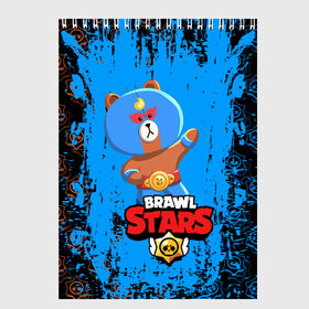 Скетчбук с принтом BRAWL STARS EL BROWN в городе Новоалтайск, 100% бумага
 | 48 листов, плотность листов — 100 г/м2, плотность картонной обложки — 250 г/м2. Листы скреплены сверху удобной пружинной спиралью | bib | brawl stars | colt | crow | el brown | leon | leon shark | max | moba | sally leon | shark | акула | берли | биби | бравл старс | браун | ворон | жанр | игра | кольт | леон | леон акула | макс | нита | шелли