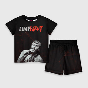 Детский костюм с шортами 3D с принтом Limp Bizkit в городе Новоалтайск,  |  | limp bizkit | лимп бискит | музыка | рок