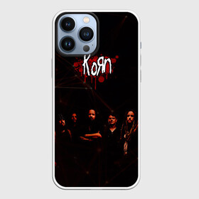 Чехол для iPhone 13 Pro Max с принтом Korn в городе Новоалтайск,  |  | Тематика изображения на принте: korn | корн | музыка | рок